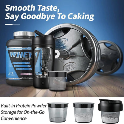 Electric Protein Shaker Bottle